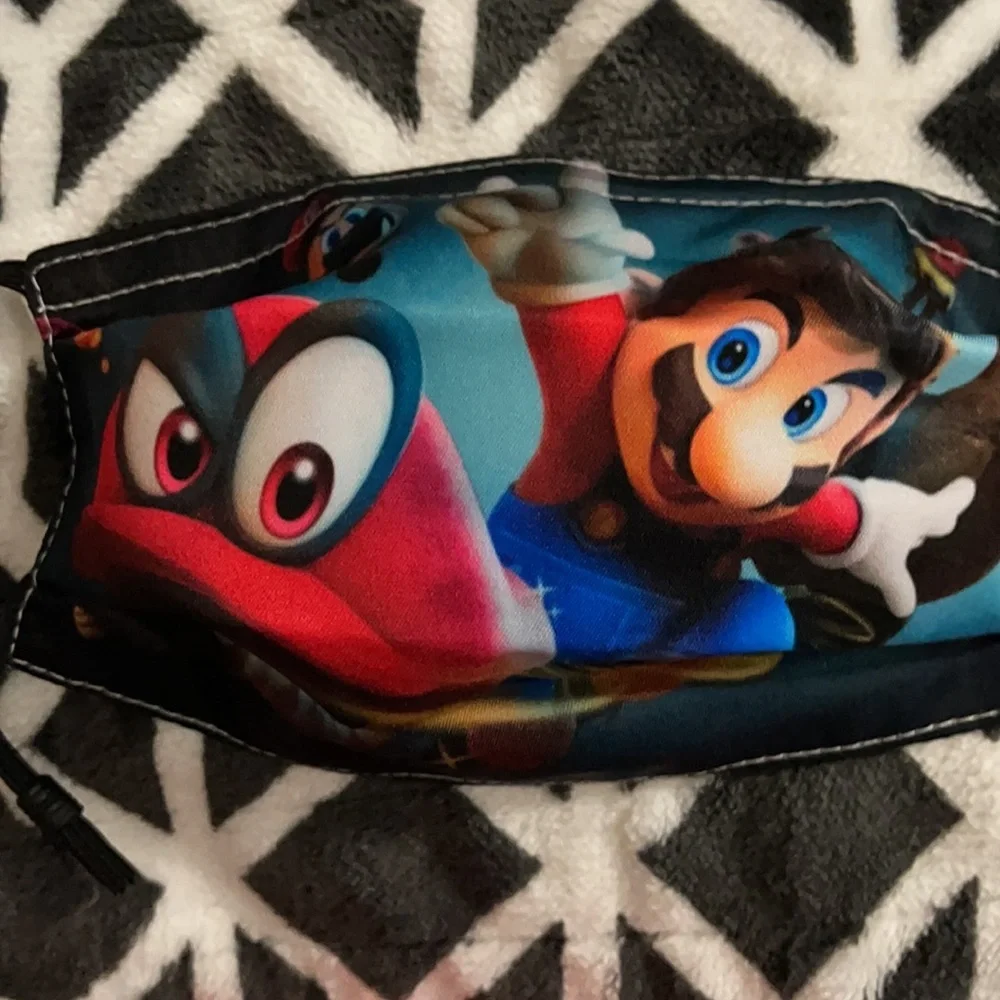 New kid’s Super Mario face masks (2)